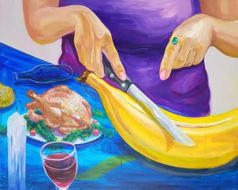 그냥 손으로 드세요 Just eat with your hands